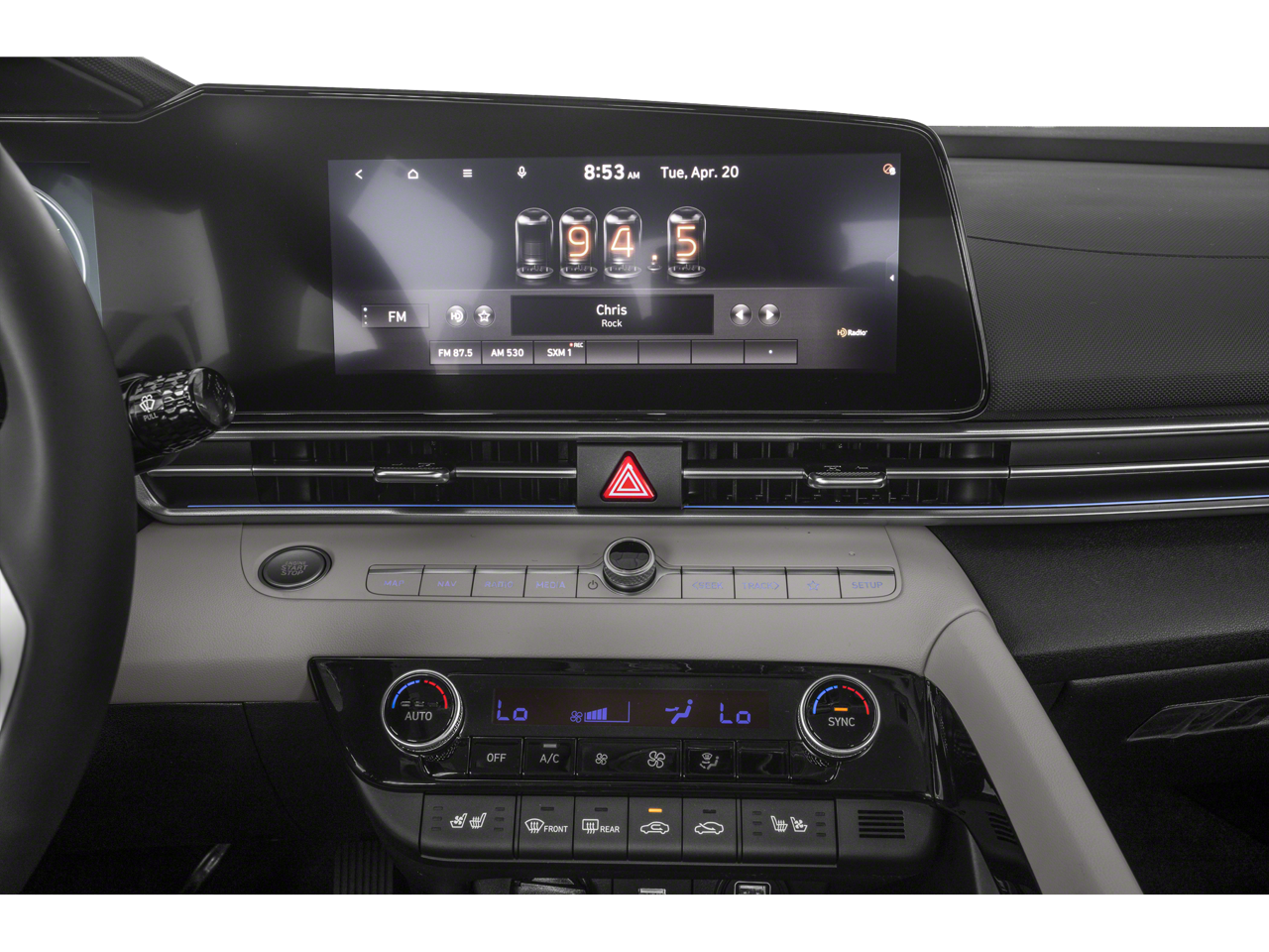 2021 Hyundai Elantra Hybrid Blue