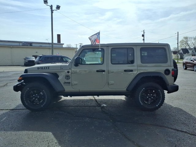 2022 Jeep Wrangler Unlimited Willys
