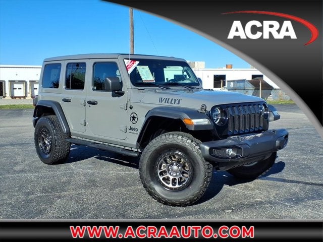 2022 Jeep Wrangler Unlimited Willys