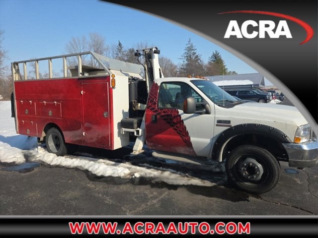 2004 Ford Super Duty F-550 DRW UTILITYBED W/CRANE