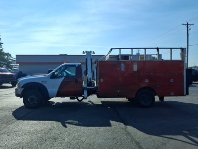 2004 Ford Super Duty F-550 DRW UTILITYBED W/CRANE
