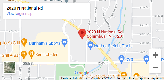 Map 1 | Acra Automotive Group in Greensburg IN