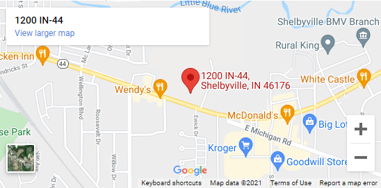 Map 1 | Acra Automotive Group in Greensburg IN